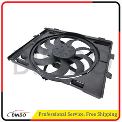 Radiator Cooling Fan Assembly For BMW 230i 330i 340i 430i 440i 16-20 17428625440 07FC0E-D4 - KOEEK