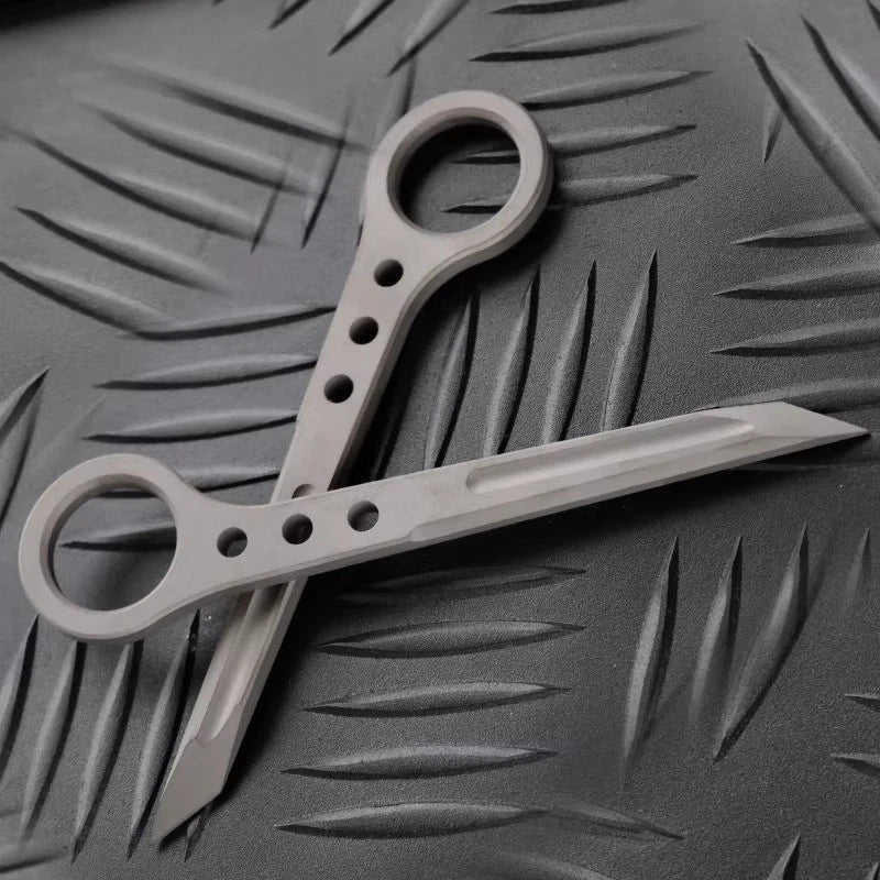 TC4Titanium Alloy Pry Bar AFK Tool EDC Multi Tool Lightweight Durable 07FC0E-D4 - KOEEK