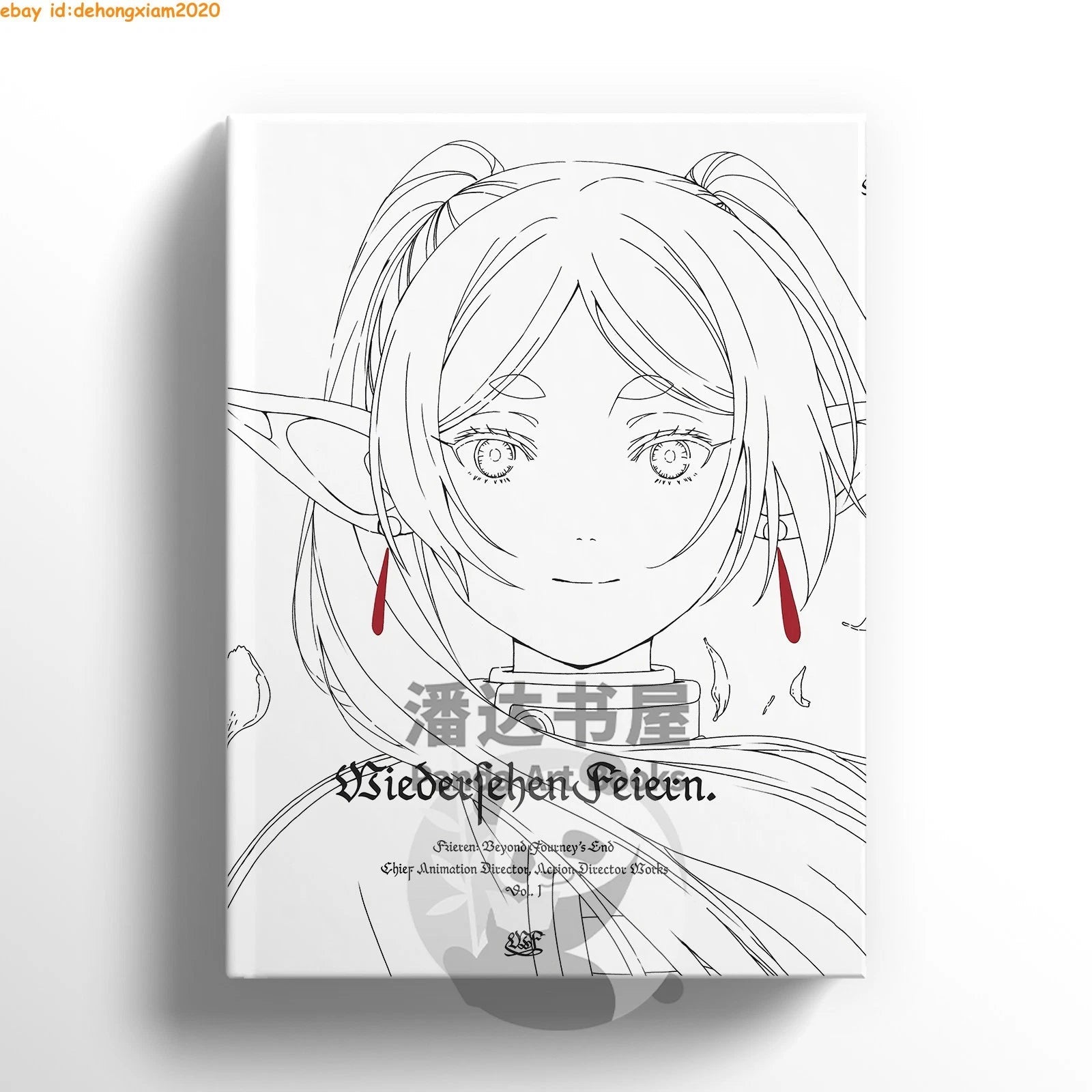 Anime Frieren Beyond Journeys End Picture Album Illustration Line Art Collection 07FC0E-D4 - KOEEK