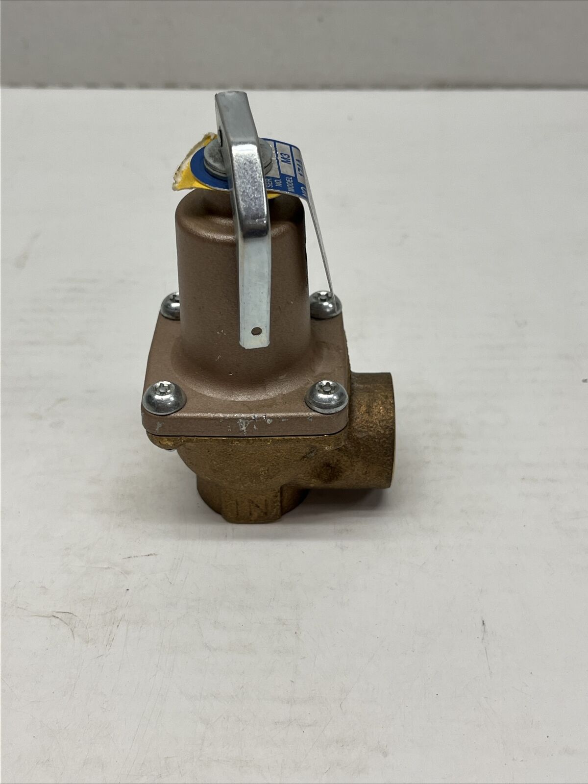 new Watts 3/4in 50-PSI Safety Relief Valve - Bronze 174A-050)