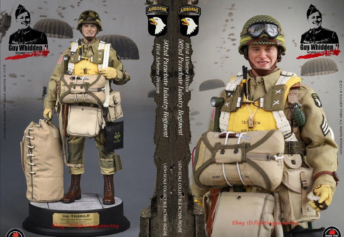 SoldierStory 1/6 WWII 101ST AIRBORNE DIVISION 502 Parachute Infantry WHIDDEN II SOLDIERSTORY - KOEEK