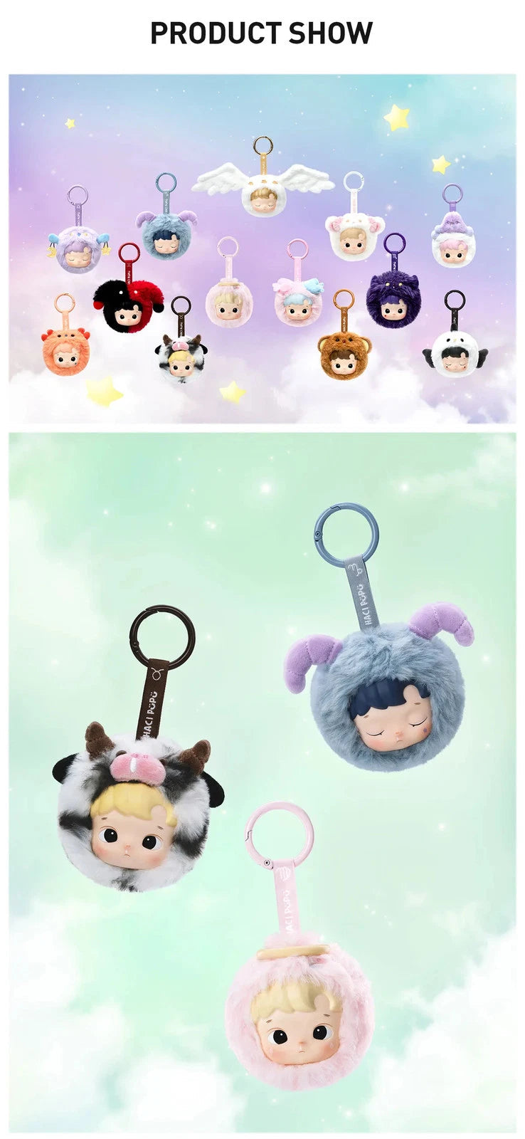 Authentic Hacipupu The Constellation Series Vinyl Plush Confirmed Box Figure Toy 07FC0E-D4 - KOEEK