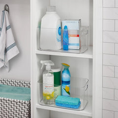Transparent plastic storage box, food storage container: 12 inches × 8 inches 07FC0E-D4 - KOEEK