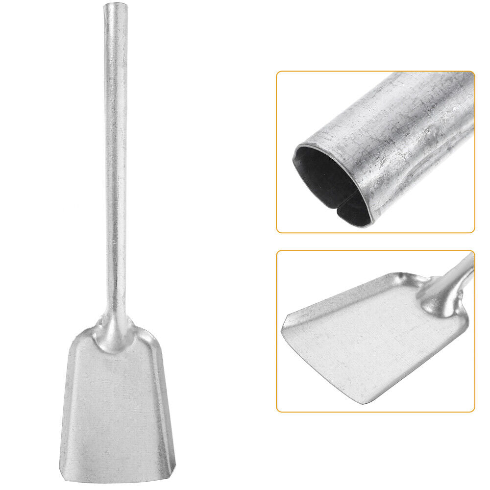 new  Iron Shovel Stove Shovel Fire Stove Charcoal Scoop Indoor Dustpan Bbq Pellet koeek - KOEEK