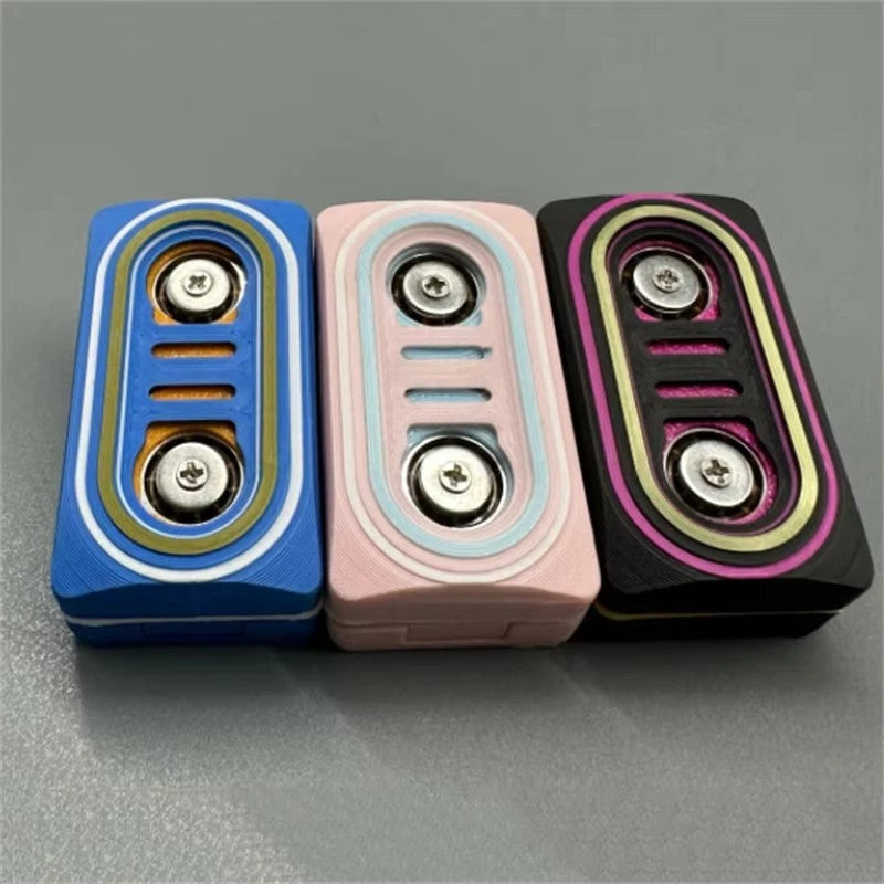 EDC Fidget Slider Mechanical Push Fidget Toys Tape Recorder 3D Plastic Toys Gift 07FC0E-D4 - KOEEK