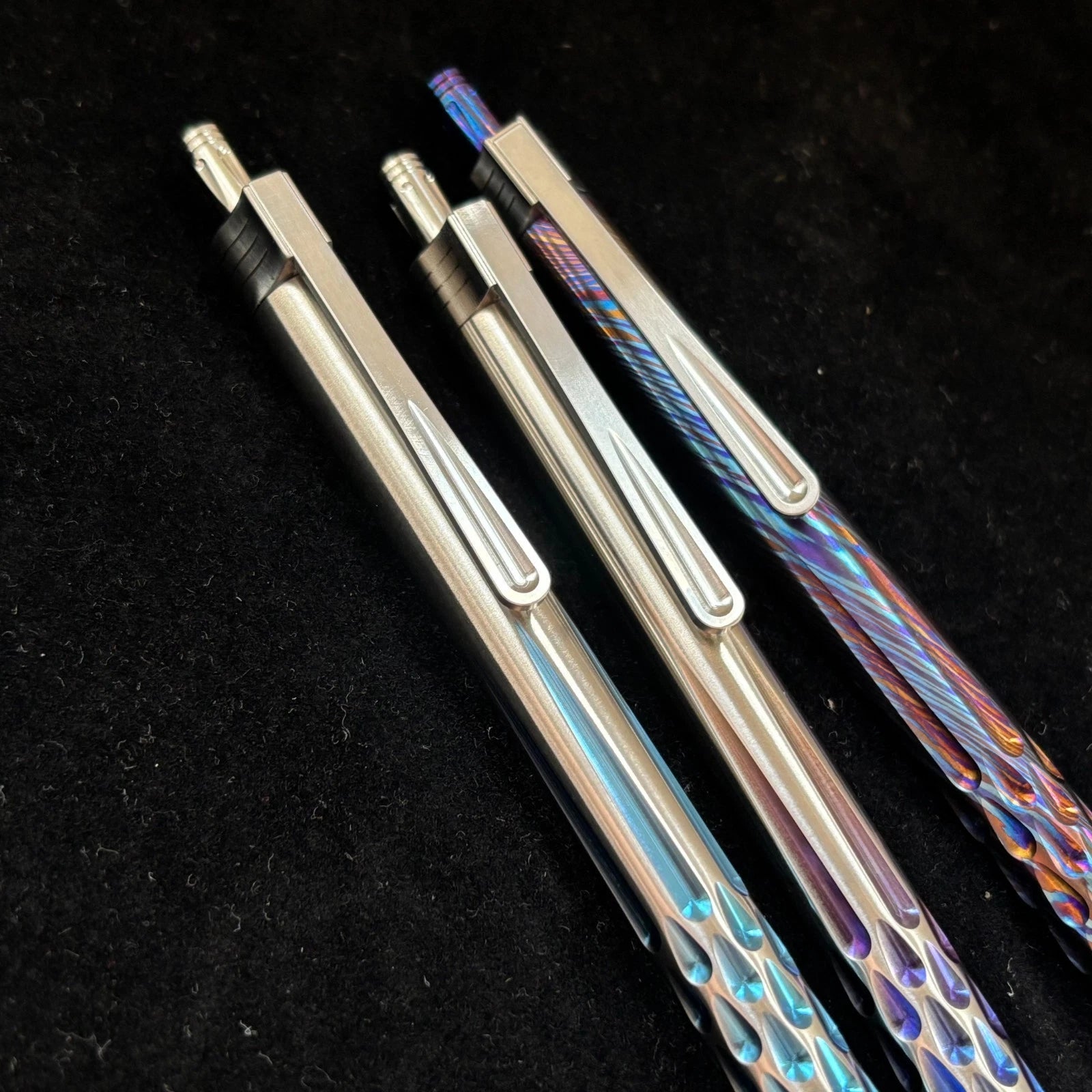 Titanium Ballpoint Pen EDC Pocket Pen Office Business Writing Signature Gift 07FC0E-D4 - KOEEK
