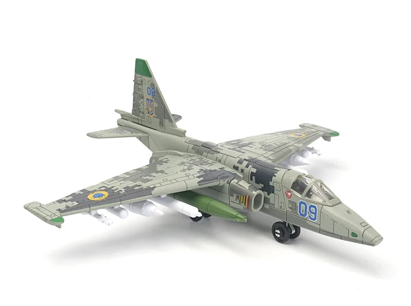 1/72 SU-25 Frogfoot Attack Aircraft Fighter Plastic Painted Unassembled 07FC0E-D4 - KOEEK