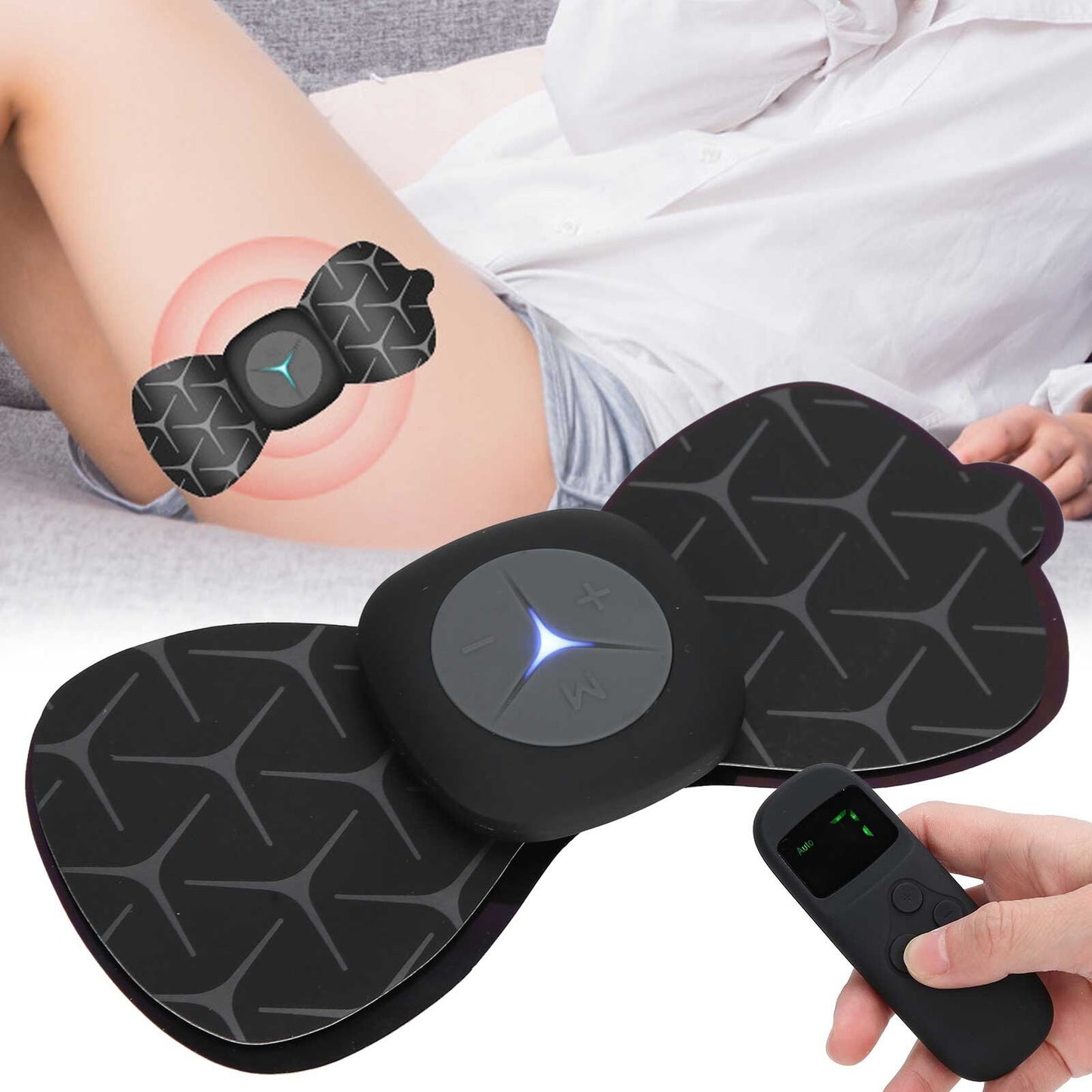 new Wireless TENS Machine For Pain Relief Mini Cervical Massager Portable TENS HGF koeek - KOEEK