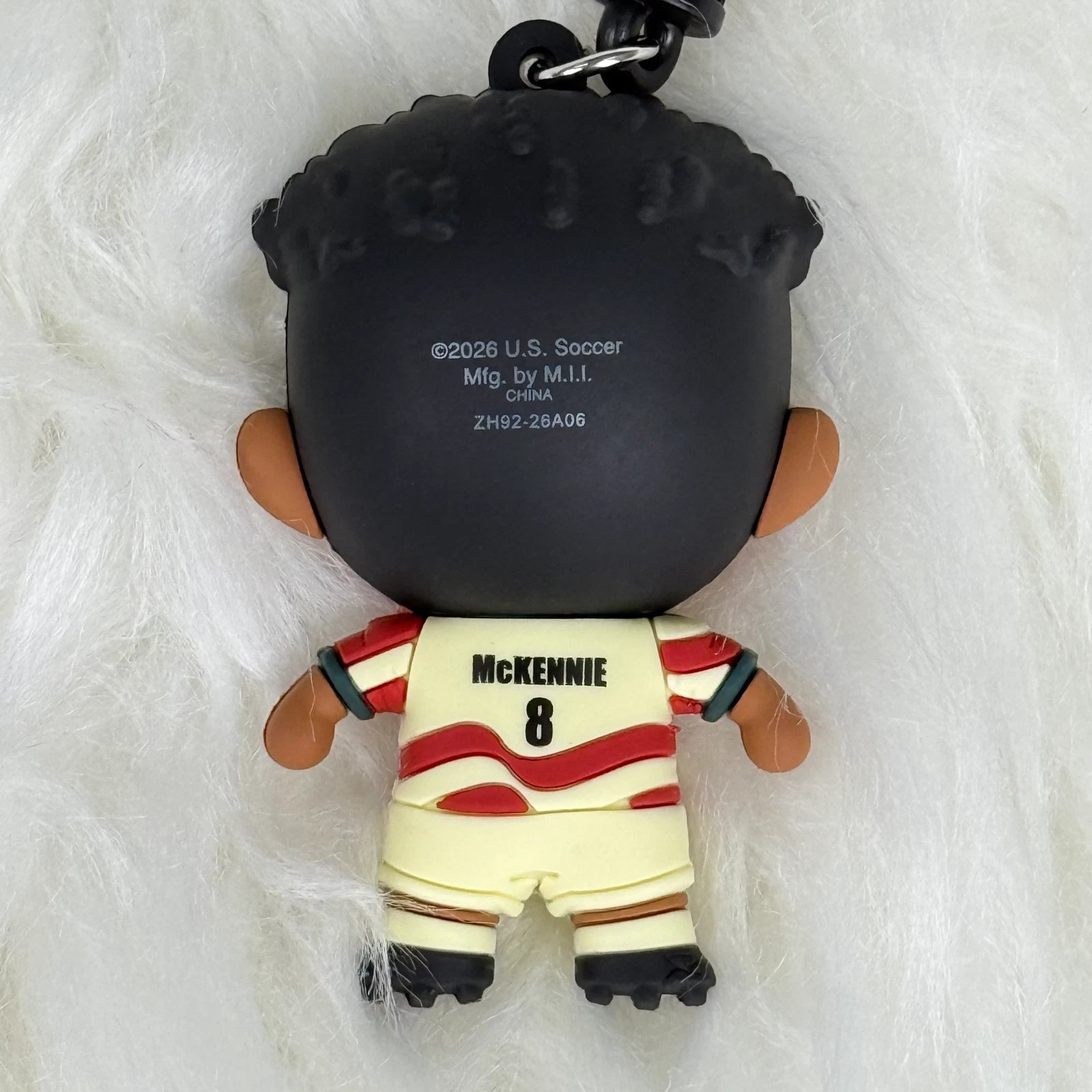 Weston McKennie #8 USMNT Soccer Team 3D Vinyl Bag Clip Collectible Keychain 07FC0E-D4 - KOEEK