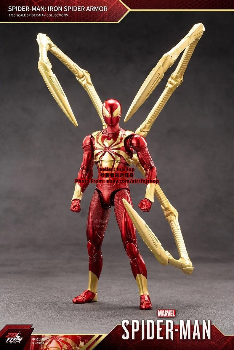ZD Toys Spider-Man Iron Spider Armor 1/10 Collectible Action Figure IN STOCK ZD_TOY - KOEEK