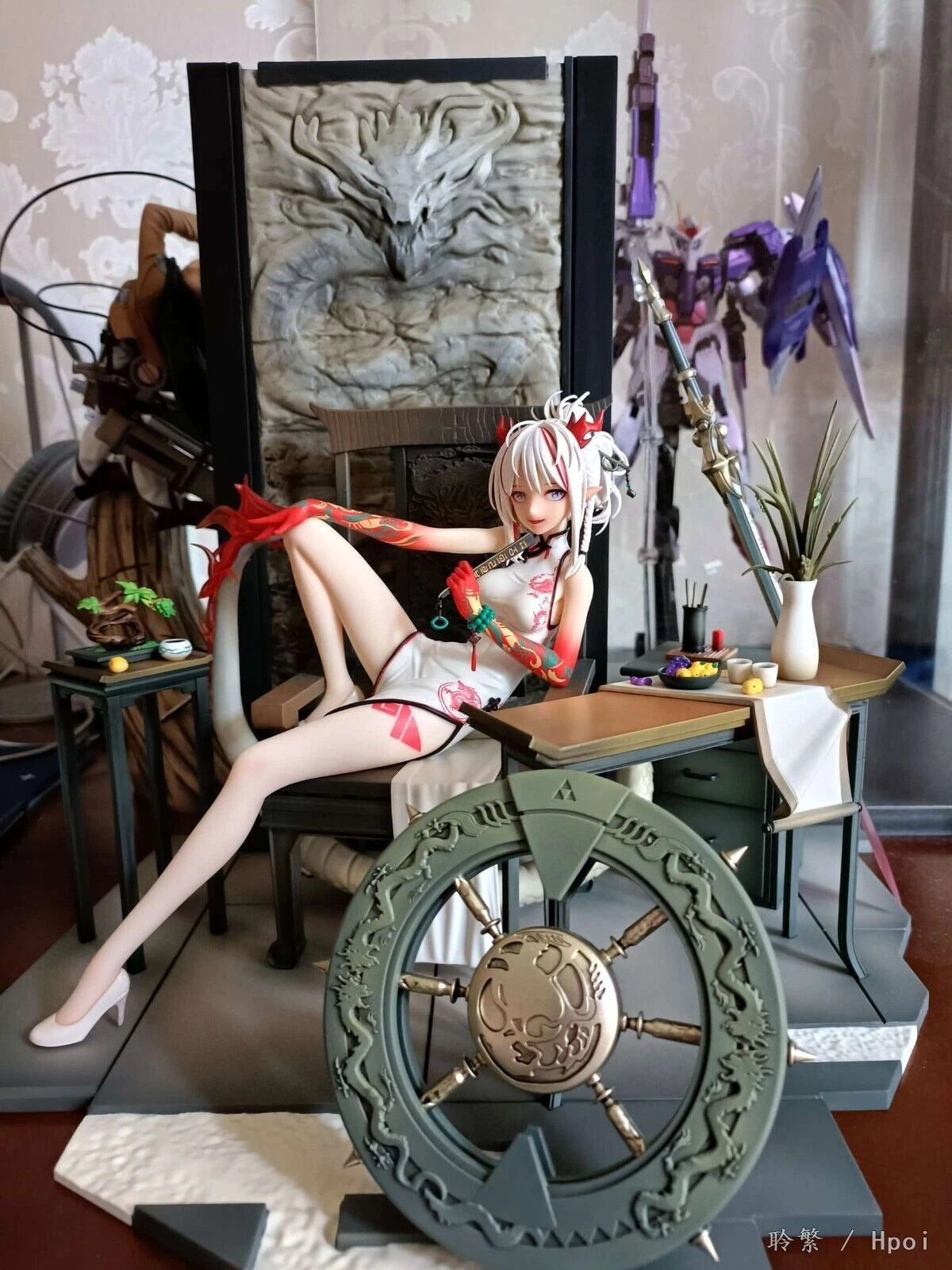 Official  Arknights Nian Figure Statue 1:7 Scale Ornaments 乐逍遥 VER. 12in 07FC0E-D4 - KOEEK