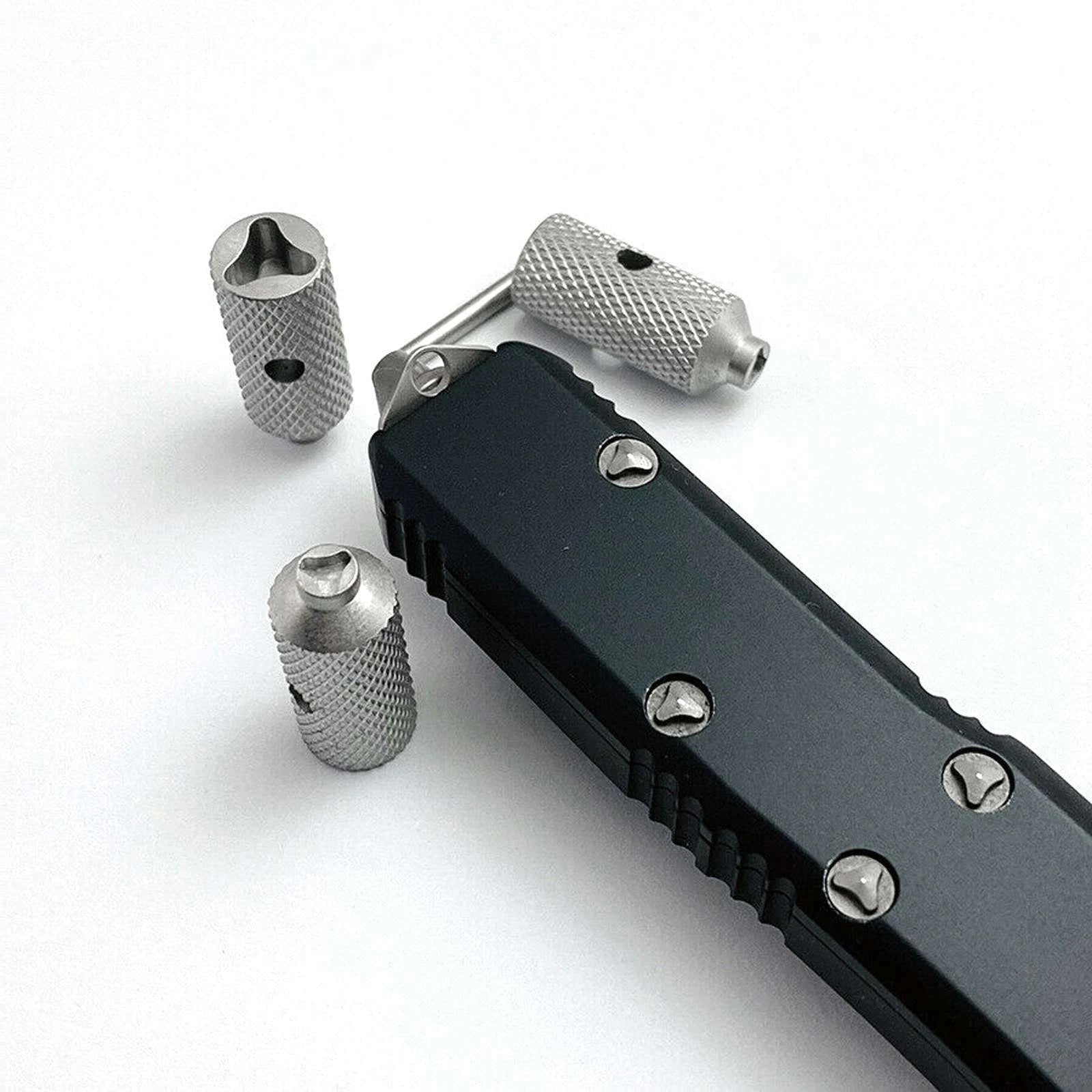 Triangle Screwdriver Screw Disassembled Removal Tool For Microtech UTX-85 Knife 07FC0E-D4 - KOEEK
