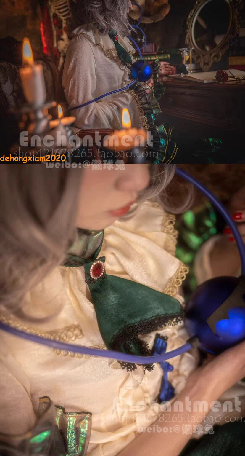 Touhou Project Komeiji Koishi Dress Skirt Halloween Cosplay Clothes Lolita Gifts 07FC0E-D4 - KOEEK