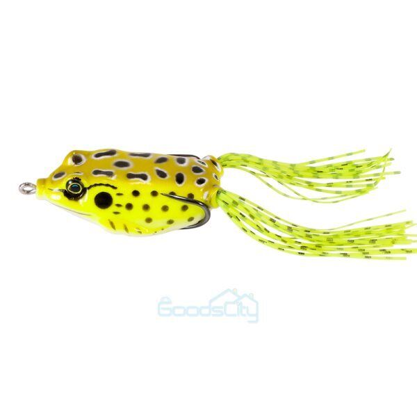 ny 1/10 STK Stor frø Topwater Soft Fishing Frogs Lure Bait Bass oz 2-3/8"