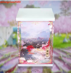 Acrylic Display Box Case for GSAS Tian Guan Ci Fu Xie Lian 1/7 Figure Dustproof 07FC0E-D4 - KOEEK