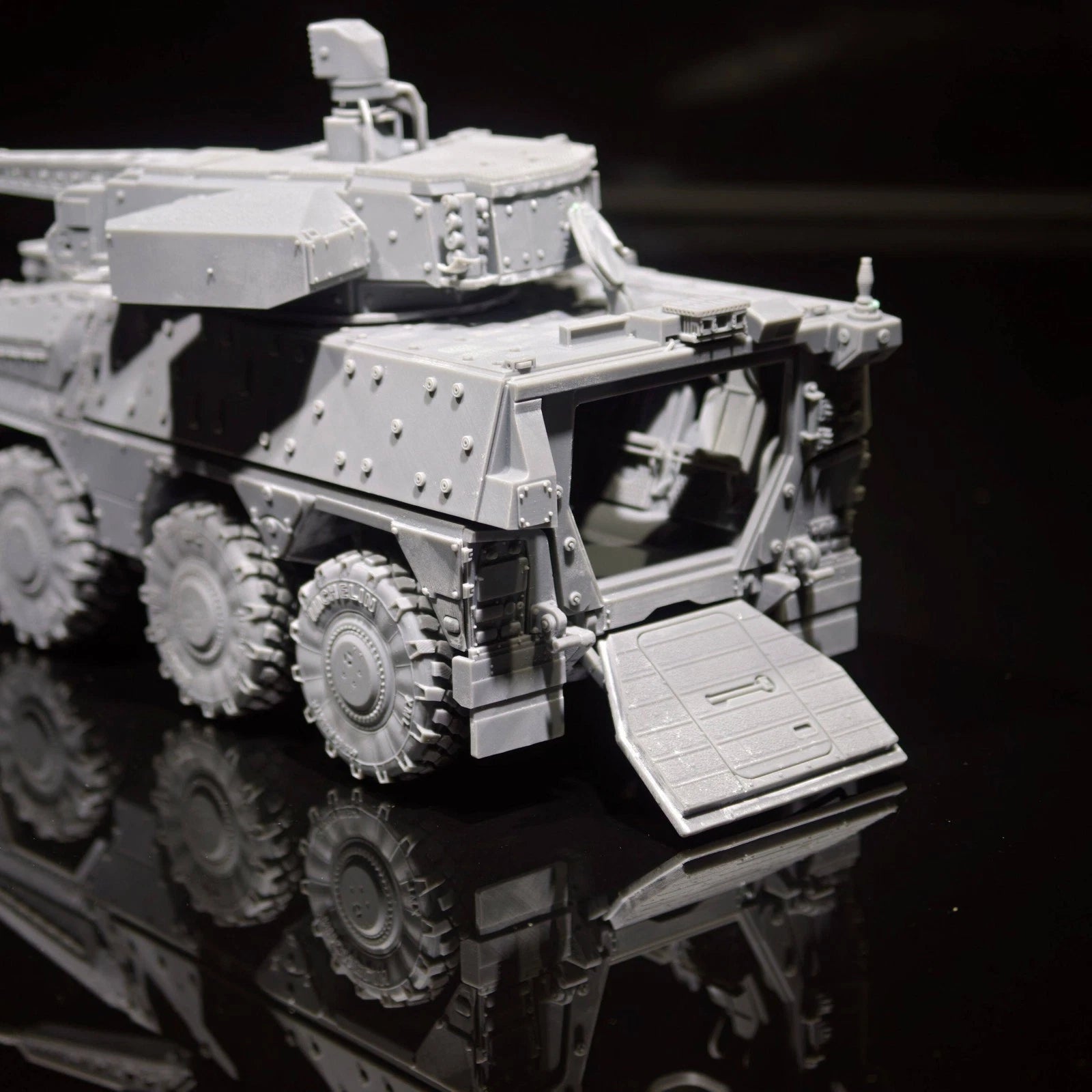 3D Printed 1/35 GTK BOXER Armored Vehicle RCT-30 IFV Unpainted Model Kit 07FC0E-D4 - KOEEK