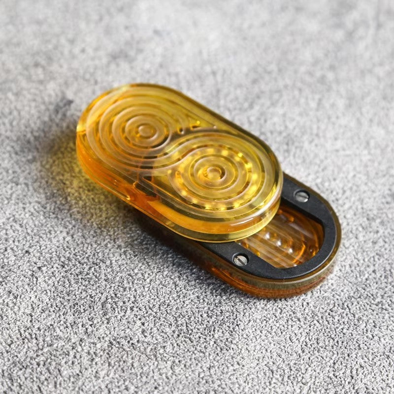 Zhi Shang Tan Bing Shark Mechanical Fidget Slider ADHD Metal EDC Fidget Toys 07FC0E-D4 - KOEEK