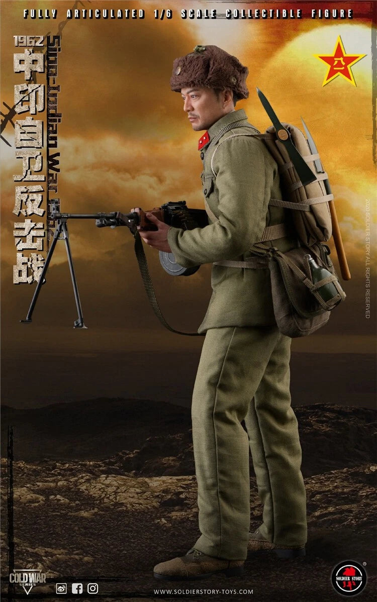 SoldierStory 1/6 SS121 Sino-Indian War 1962 China PLA Action Figure Soldier Toys 07FC0E-D4 - KOEEK