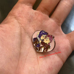 Anime Arcane：League of Legends Badge Decor Brooch Backpack Pendant Gift 07FC0E-D4 - KOEEK