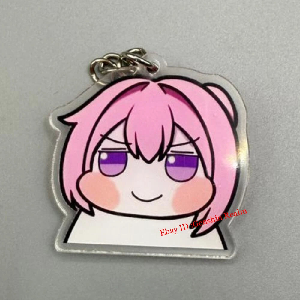7Pcs/Set Anime NIKKE:The Goddess of Victory Doro Acrylic Keychain Decor Pendant 07FC0E-D4 - KOEEK