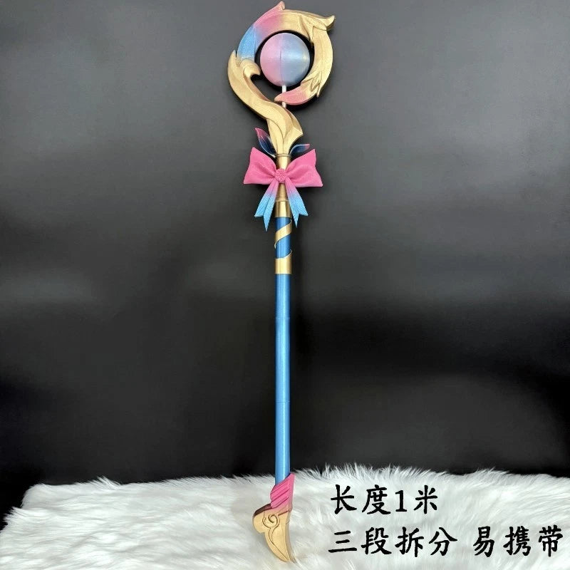 Honkai：Star Rail Hyacinthia Cosplay Glowing Magic Wand 100cm Staff 3D Printing 07FC0E-D4 - KOEEK