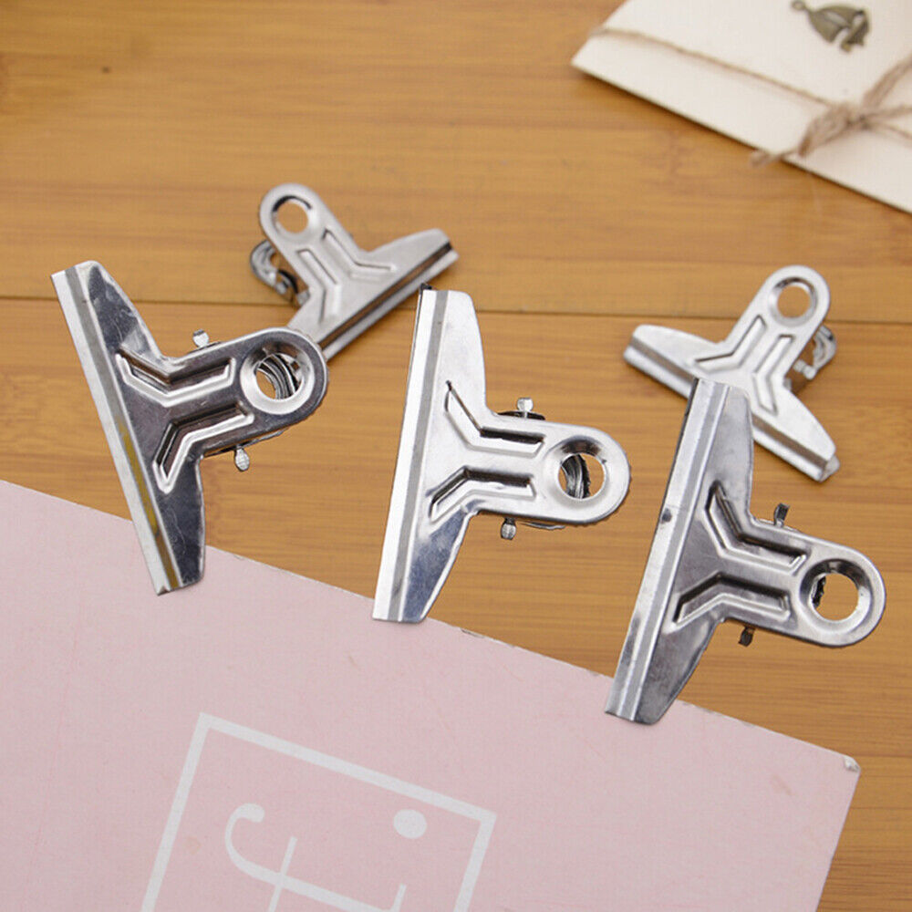 new 10 Pcs Stainless Steel Bag Clips Chip Bag Clips Chip Bag Sealer koeek - KOEEK