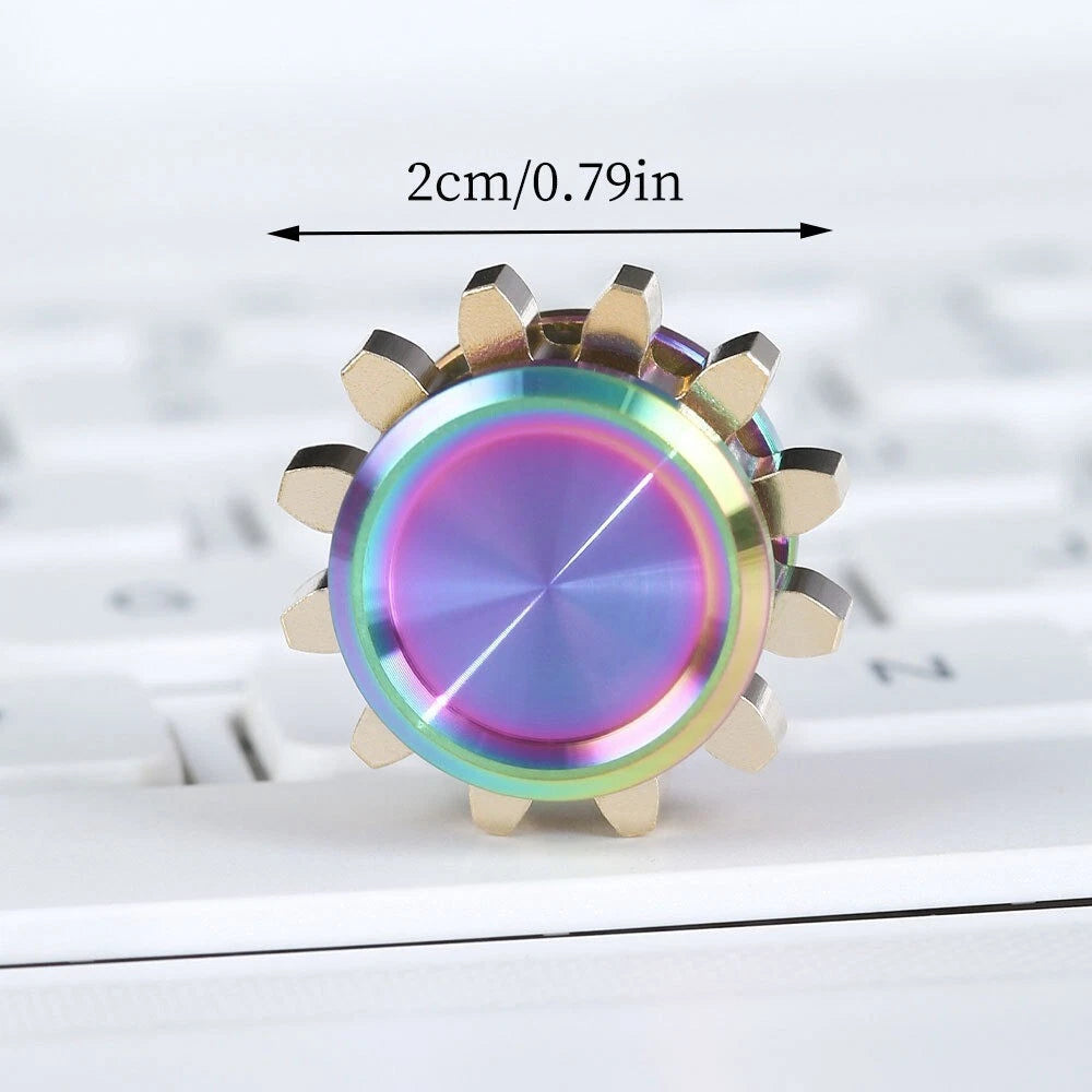 Mini Gear Metal Portable Fidget Pressure Relief Spinner Edc Spinner Toys 07FC0E-D4 - KOEEK