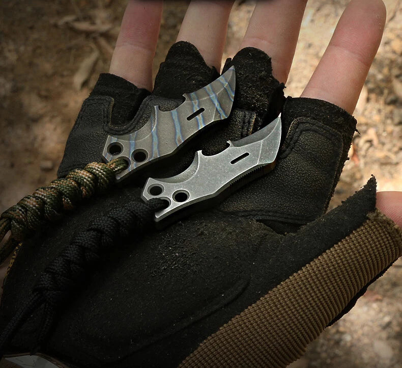 Solid Titanium Alloy Outdoor Multi Tool Pry Bar Crowbar Opener Unboxing EDC 07FC0E-D4 - KOEEK
