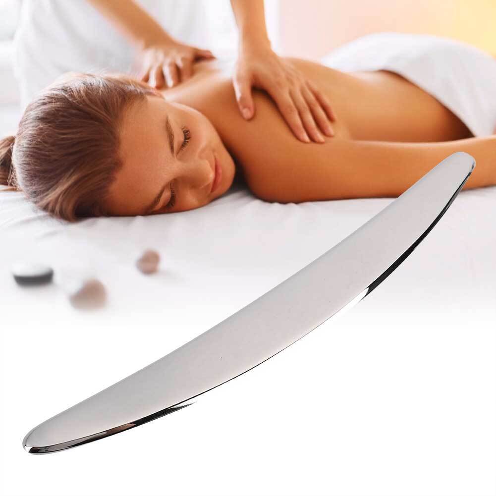 new 304 Stainless Steel IASTM Gua Sha Board Acupuncture Scraping Massager Tool HGF koeek - KOEEK