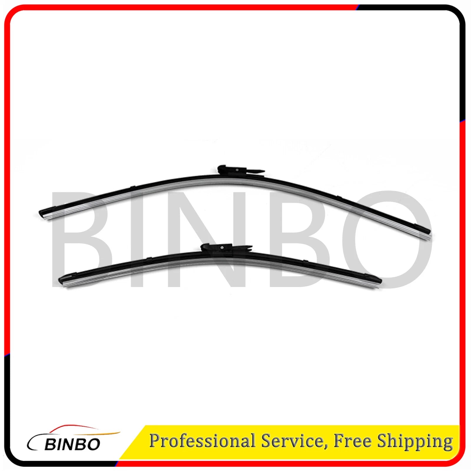 For Audi BMW Mercedes Pair Set Front Left & Right Windshield Wiper Blades 07FC0E-D4 - KOEEK