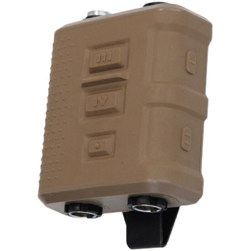 FCS V60/V20 PTT Tactical Military Multi Channel PTT For Prc 148 152 Radio Stock 07FC0E-D4 - KOEEK