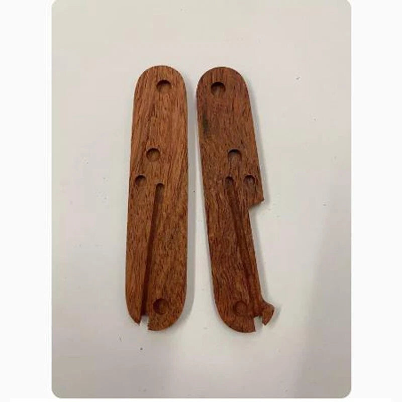 1 Pair Rosewood Grip Handle Scales For 91mm Victorinox Swiss Army Knives 07FC0E-D4 - KOEEK
