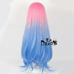 Cosplay Wig Alien Stage Mizi Hairpiece Game Heat Resistant Synthesis Hair Gift 07FC0E-D4 - KOEEK