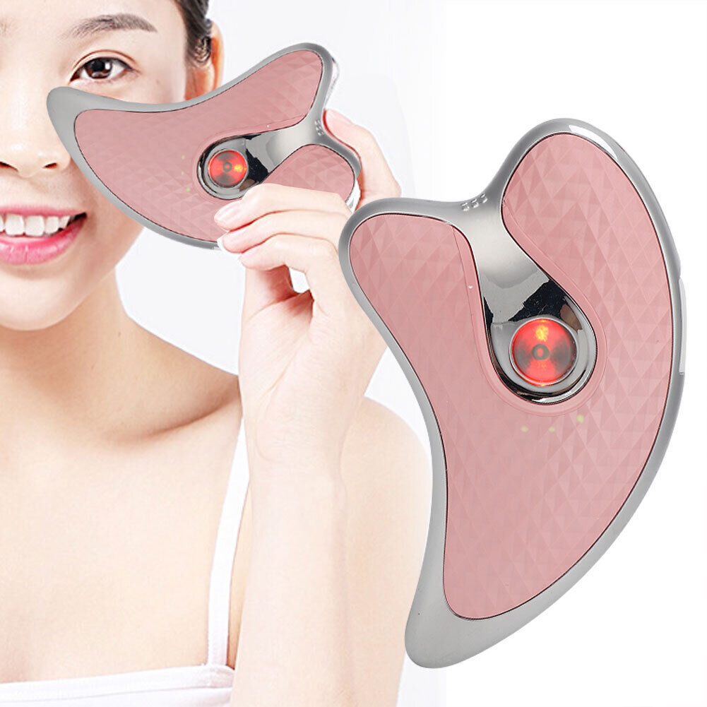 new Microcurrent Facial Scraper Massager Lifting Firming Facial Beauty Device HGF koeek - KOEEK