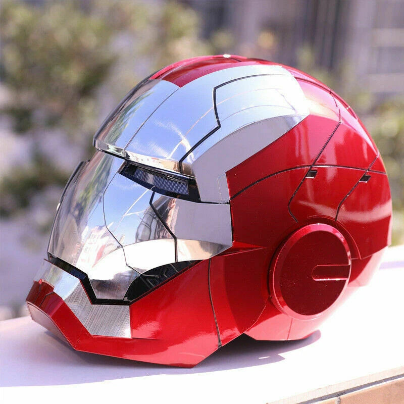 Iron Man MK5 1:1 Helmet Wearable Voice-control Deformed Mask Halloween Cosplay 07FC0E-D4 - KOEEK