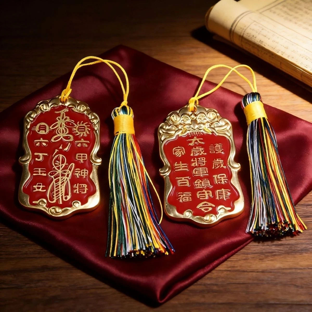 Alloy Chinese Style Car Hanging Ornament Home Decor Gift Pendant 07FC0E-D4 - KOEEK