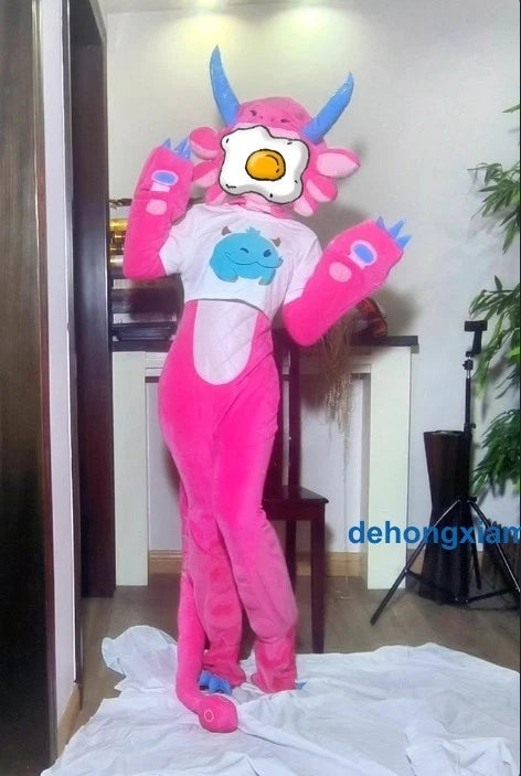 LOL League of Legends Neeko Cosplay Costume Outfit Headgear Tail Halloween Gifts 07FC0E-D4 - KOEEK