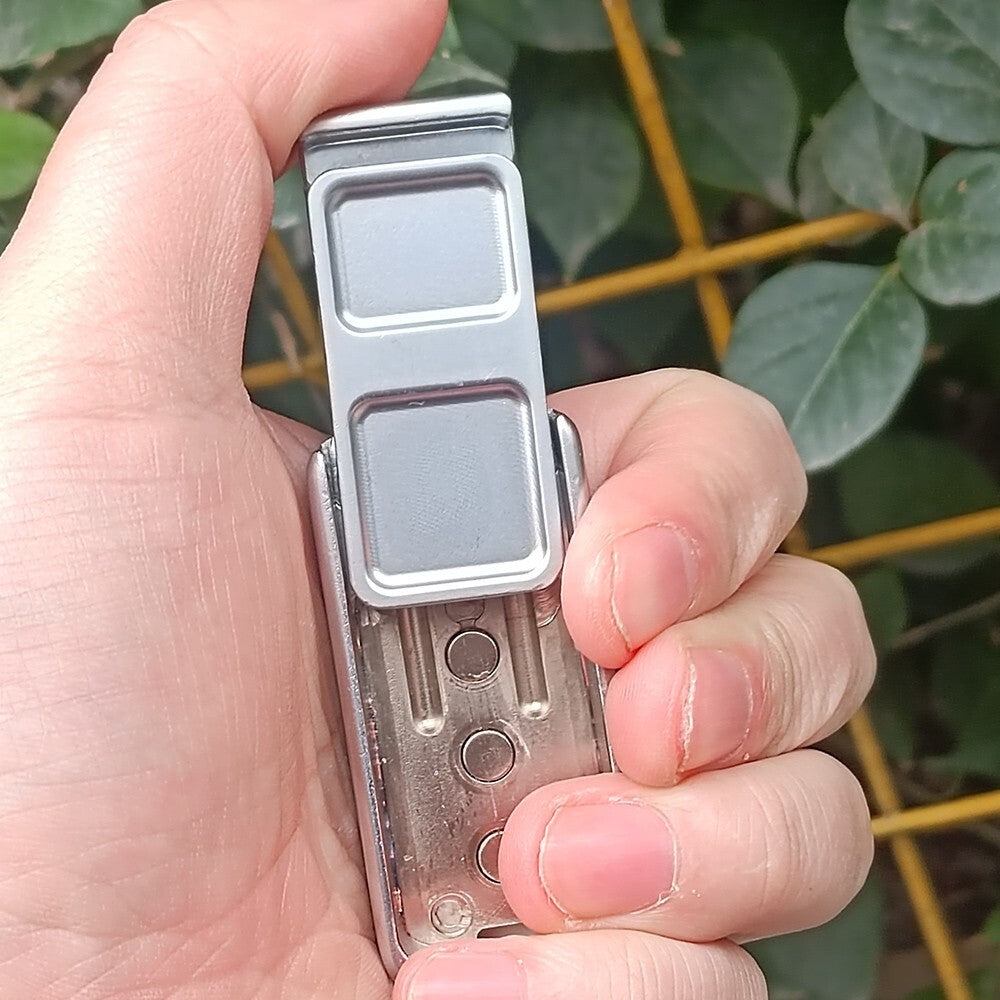 Push Card Magnetic Slider EDC Fidget Slider Metal ADHD Anti Stress Toys Stress 07FC0E-D4 - KOEEK