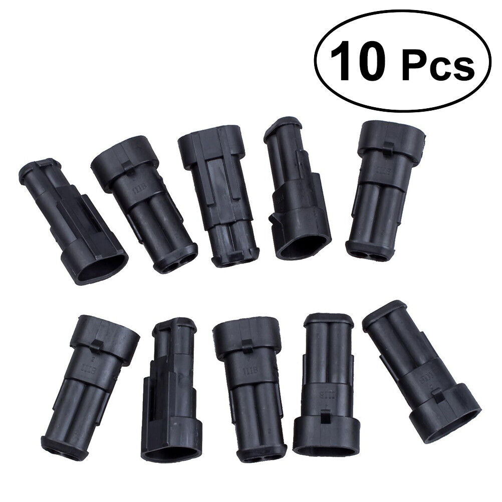 new 10pcs Connectors Heat Shrink Terminal Kit Waterproof Connector Kit koeek - KOEEK