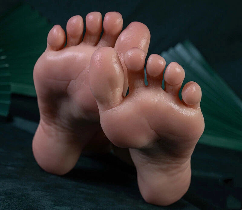 1PAI LIfelike Silicone Female Mannequin Foot Model Shoes Display Model Prop EU40 07FC0E-D4 - KOEEK