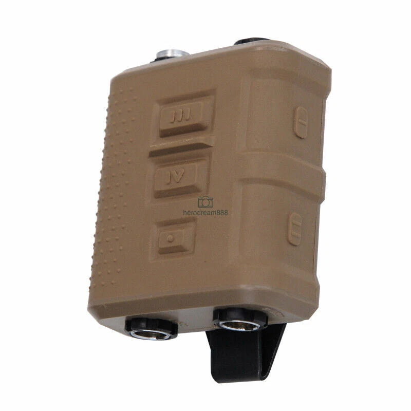 Military FCS V60 PTT Tactical Multi Channel Push To Talk For Prc 148 152 Radio 07FC0E-D4 - KOEEK