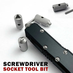 Triangle Screwdriver Screw Disassembled Removal Tool For Microtech UTX-85 Knife 07FC0E-D4 - KOEEK