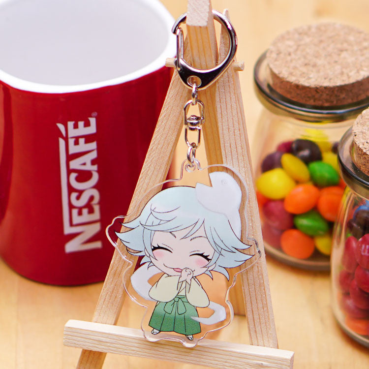 Kamisama Kiss Hajimemashita Love Tomoe Nanami Mizuki Kurama Keychain Keyring- 07FC0E-D4 - KOEEK