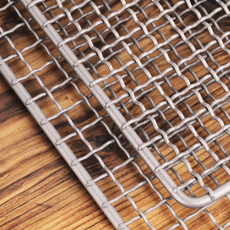 Outdoor Titanium Picnic Barbecue Grid Grill Picnic Portable Ultralight Barbecue 07FC0E-D4 - KOEEK