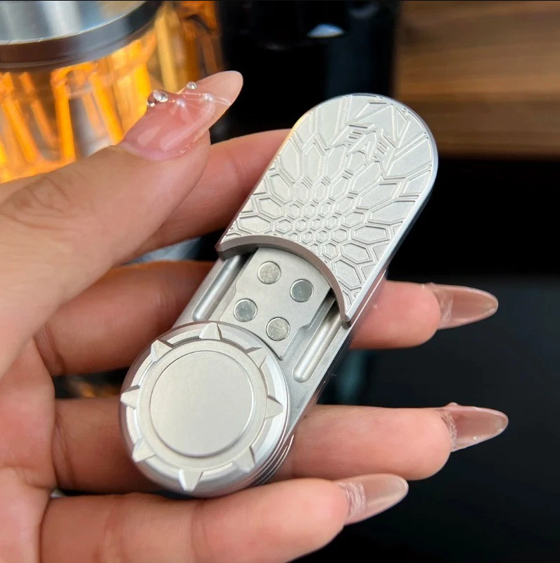 5 in 1 Multi-Play EDC Fidget Slider Stainless Steel Fidget Toy stress Relief Toy 07FC0E-D4 - KOEEK