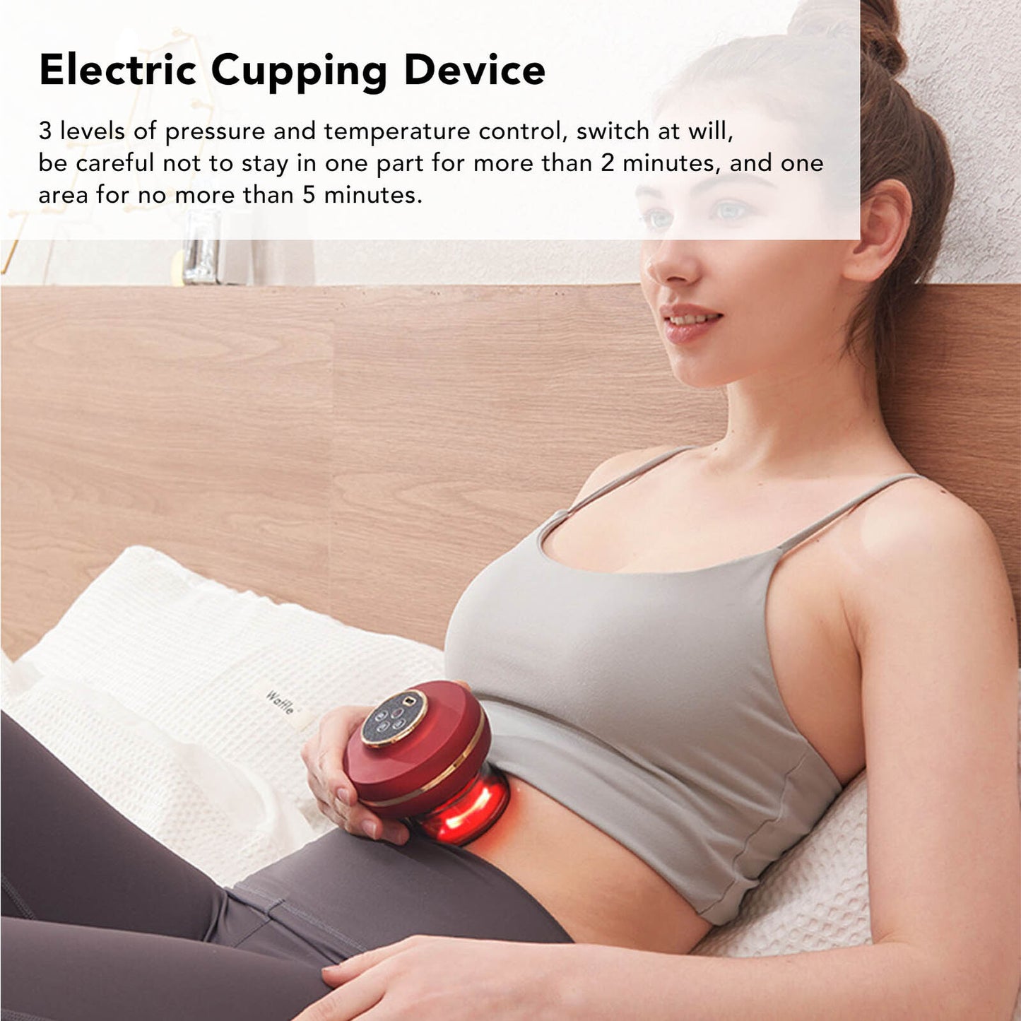 new Smart Cupping Device Machine Massage 3 Control For Shoulder Back Abdomen HGF koeek - KOEEK