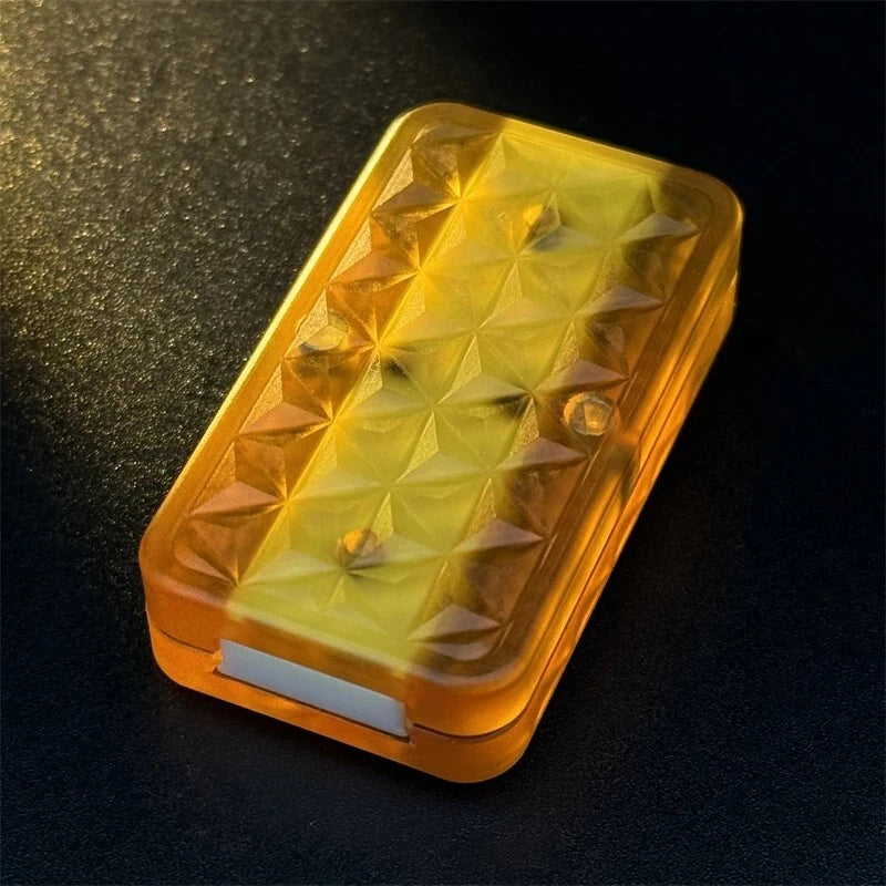 Exquisite PEI Fidget Slider Mechanical Fidget EDC Toys Amber Stress Relief Toy 07FC0E-D4 - KOEEK