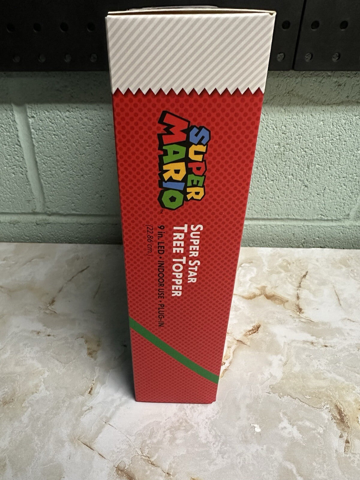 - Super Mario LED 10" Light Up Desktop Tree & 9" Super Star Tree Topper 07FC0E-D4 - KOEEK