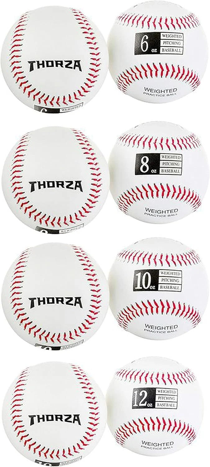 Weighted baseballs for throwing A set of 4 practice baseballs 07FC0E-D4 - KOEEK