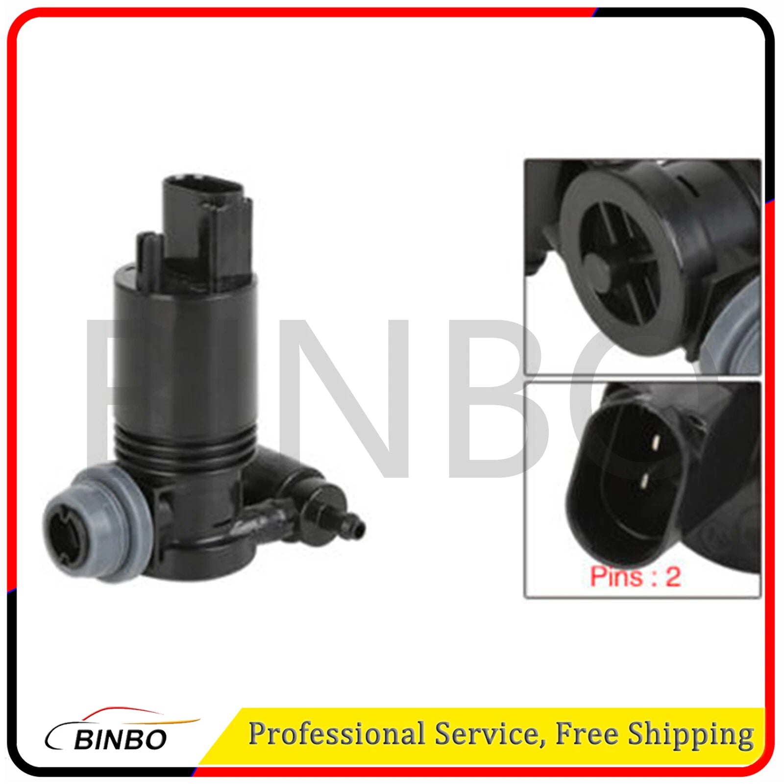 Windshield Washer Pump LR002301 For Land Rover LR2 LR4 Range Rover Discovery 07FC0E-D4 - KOEEK